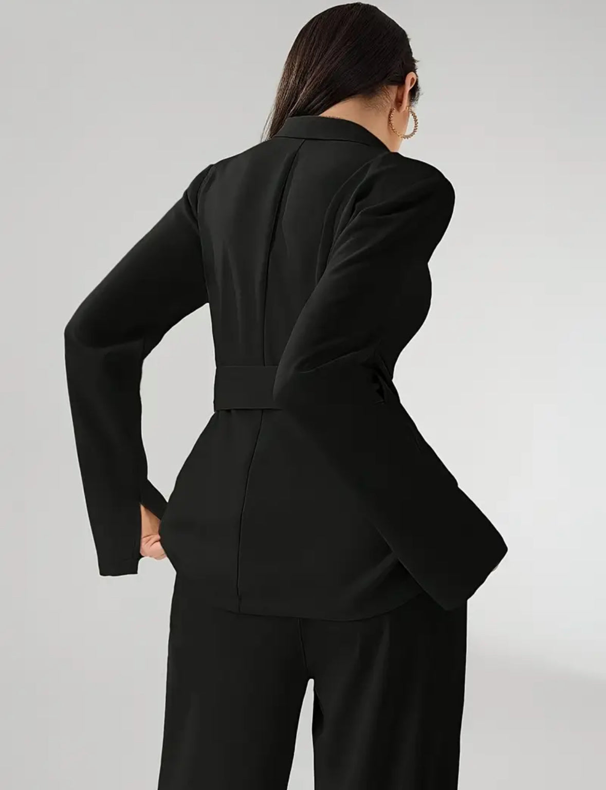 Blazer femme élégant asymétrique