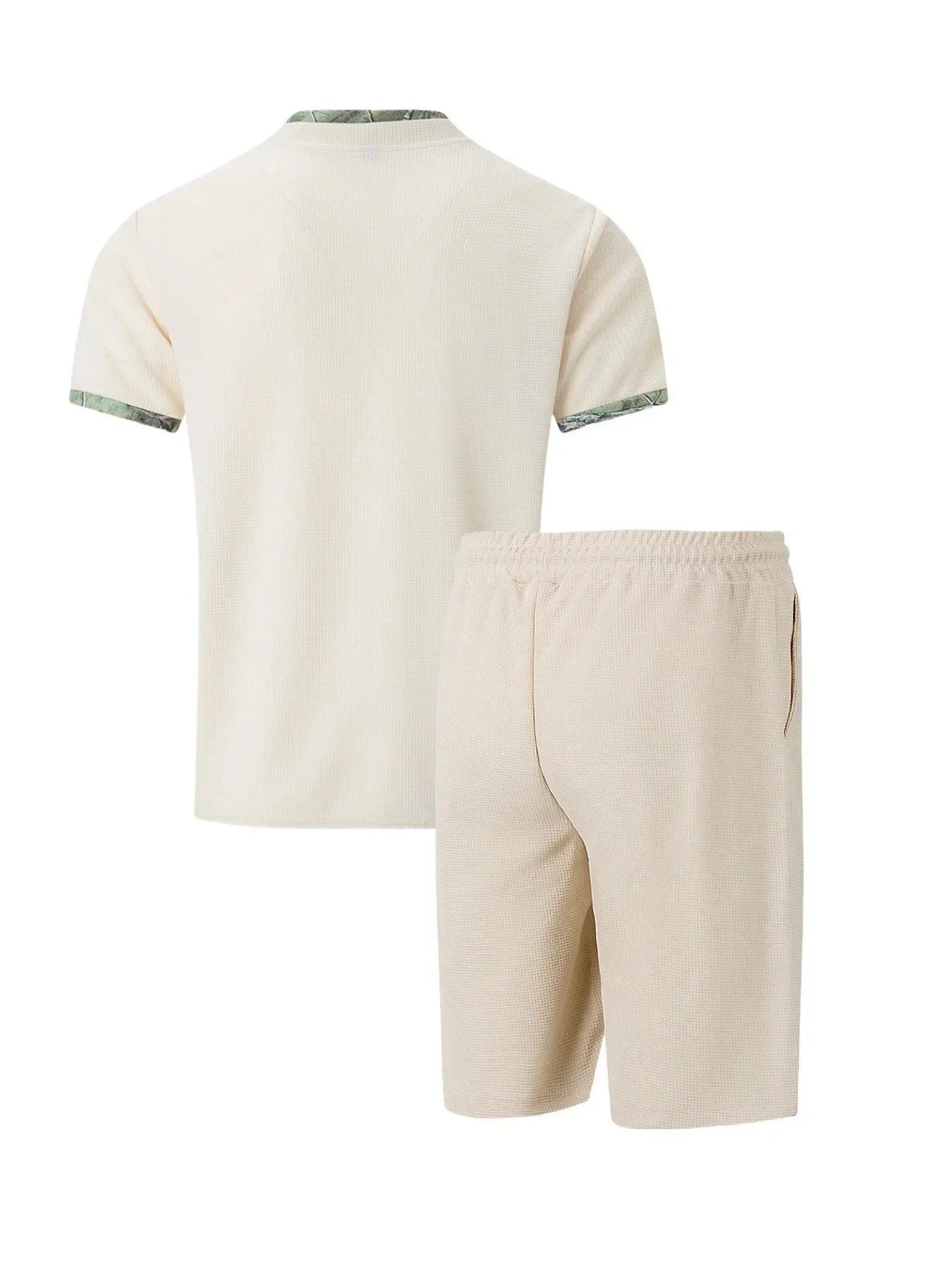 Ensemble homme été – Polo zippé & short casual chic