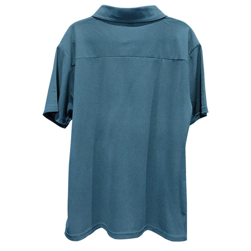 Ensemble homme 2 pièces – Polo col zippé & pantalon droit élégant