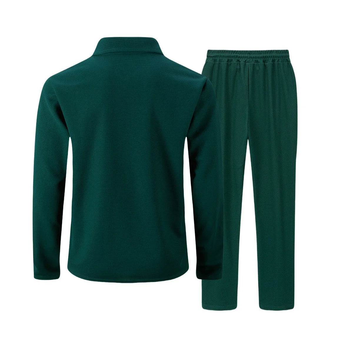 Ensemble homme automne/hiver – Veste zippée et pantalon assorti