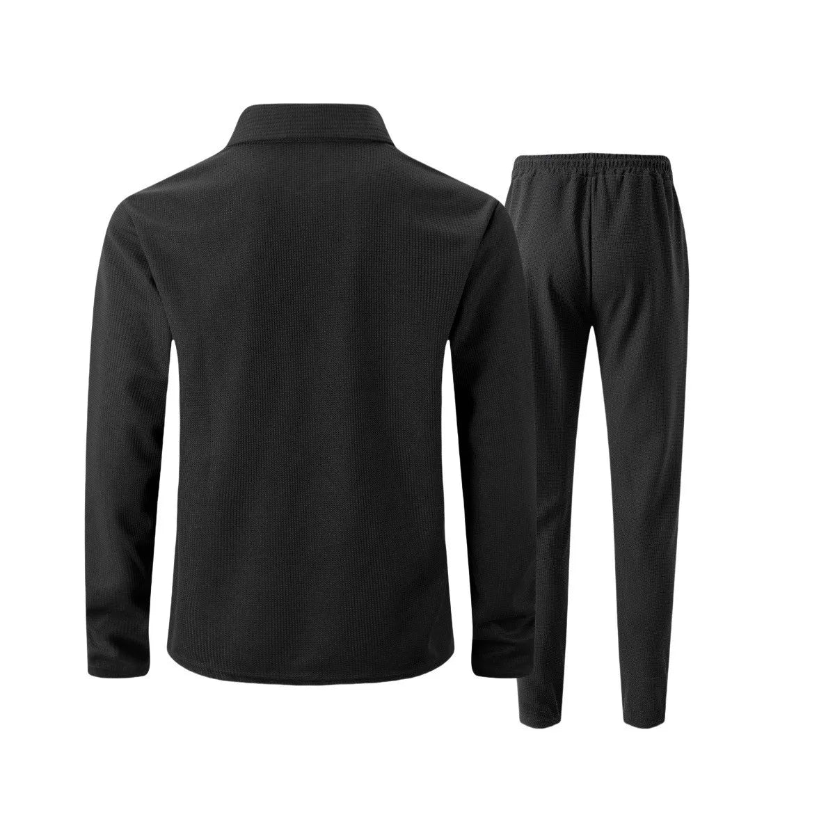 Ensemble homme automne/hiver – Veste zippée et pantalon assorti