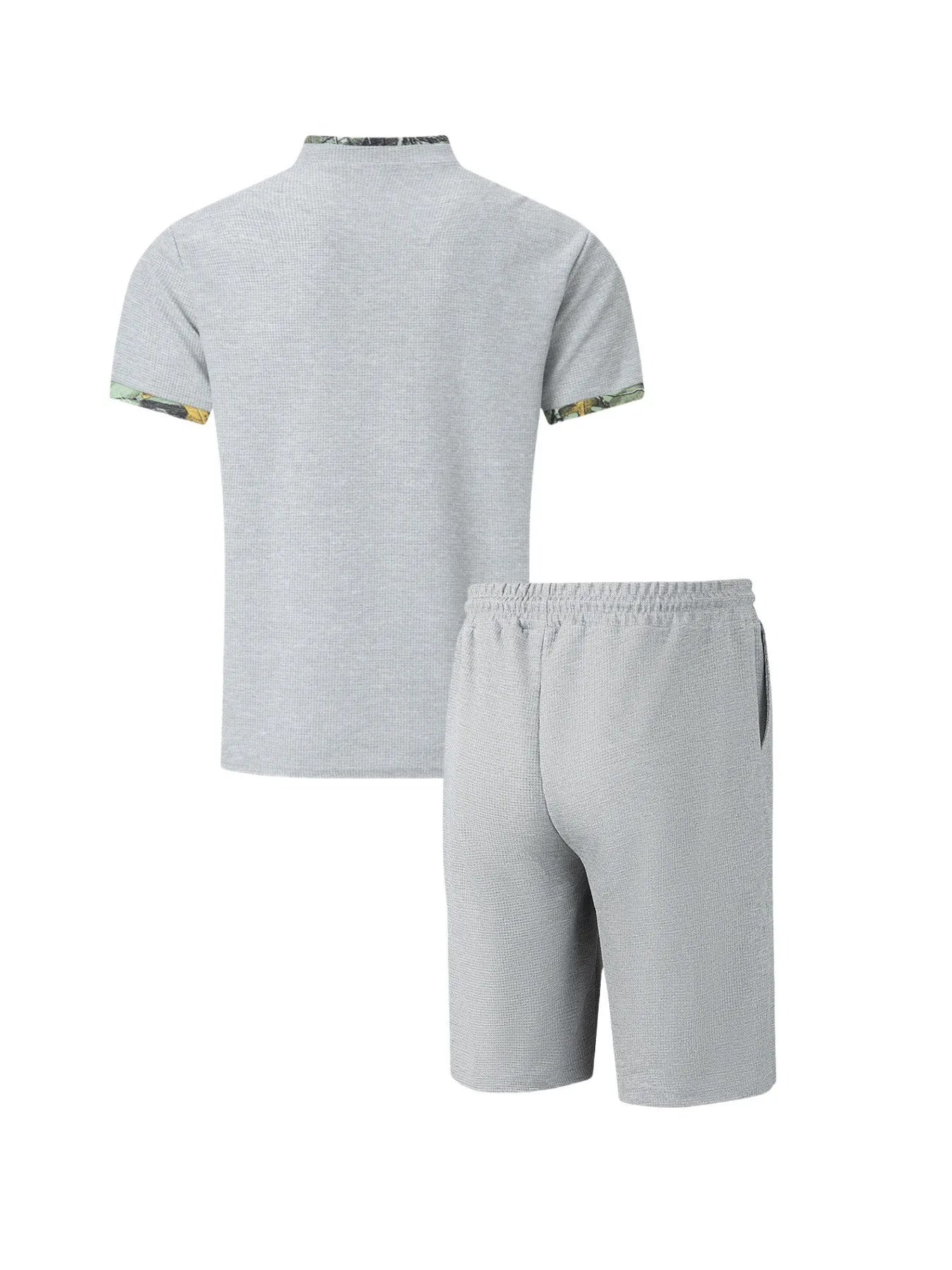 Ensemble homme été – Polo zippé & short casual chic