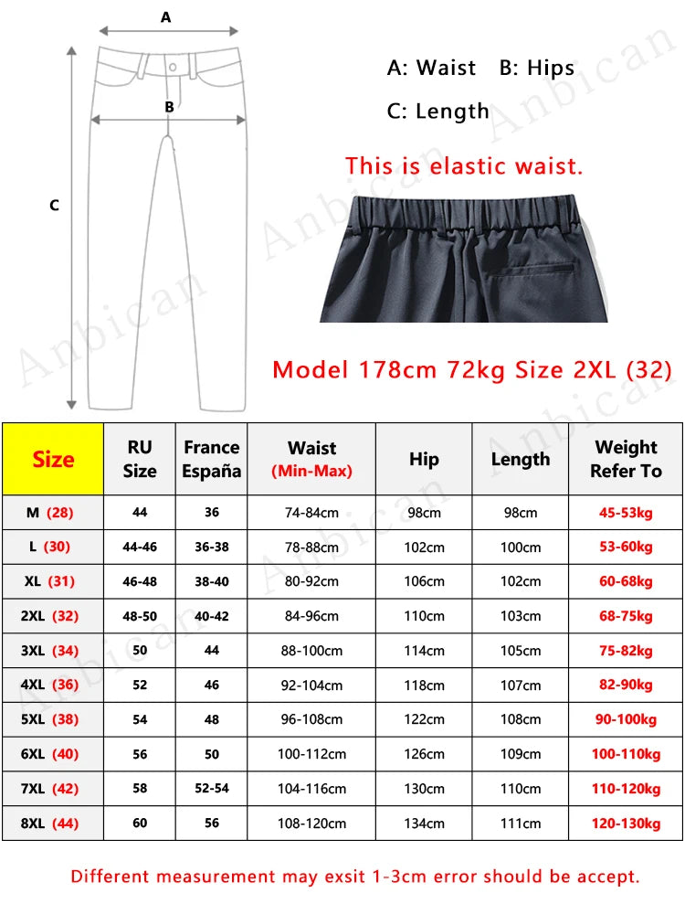 SPantalon homme large fit – Style business casual