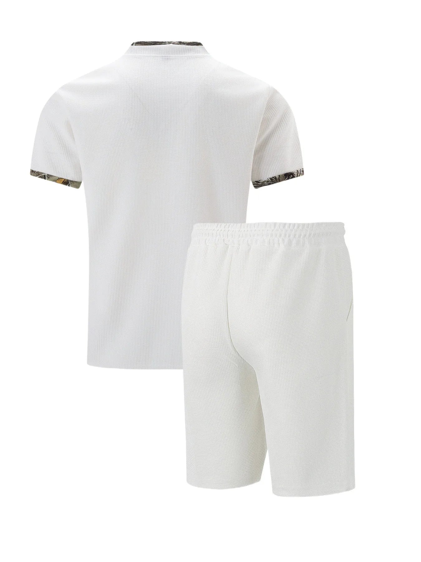 Ensemble homme été – Polo zippé & short casual chic