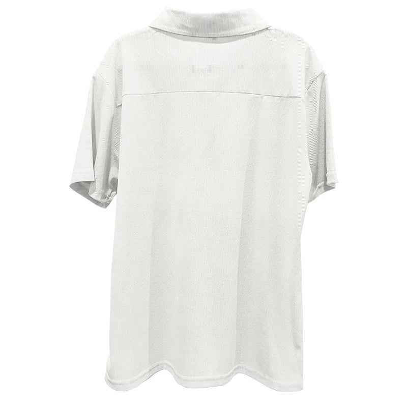 Ensemble homme 2 pièces – Polo col zippé & pantalon droit élégant