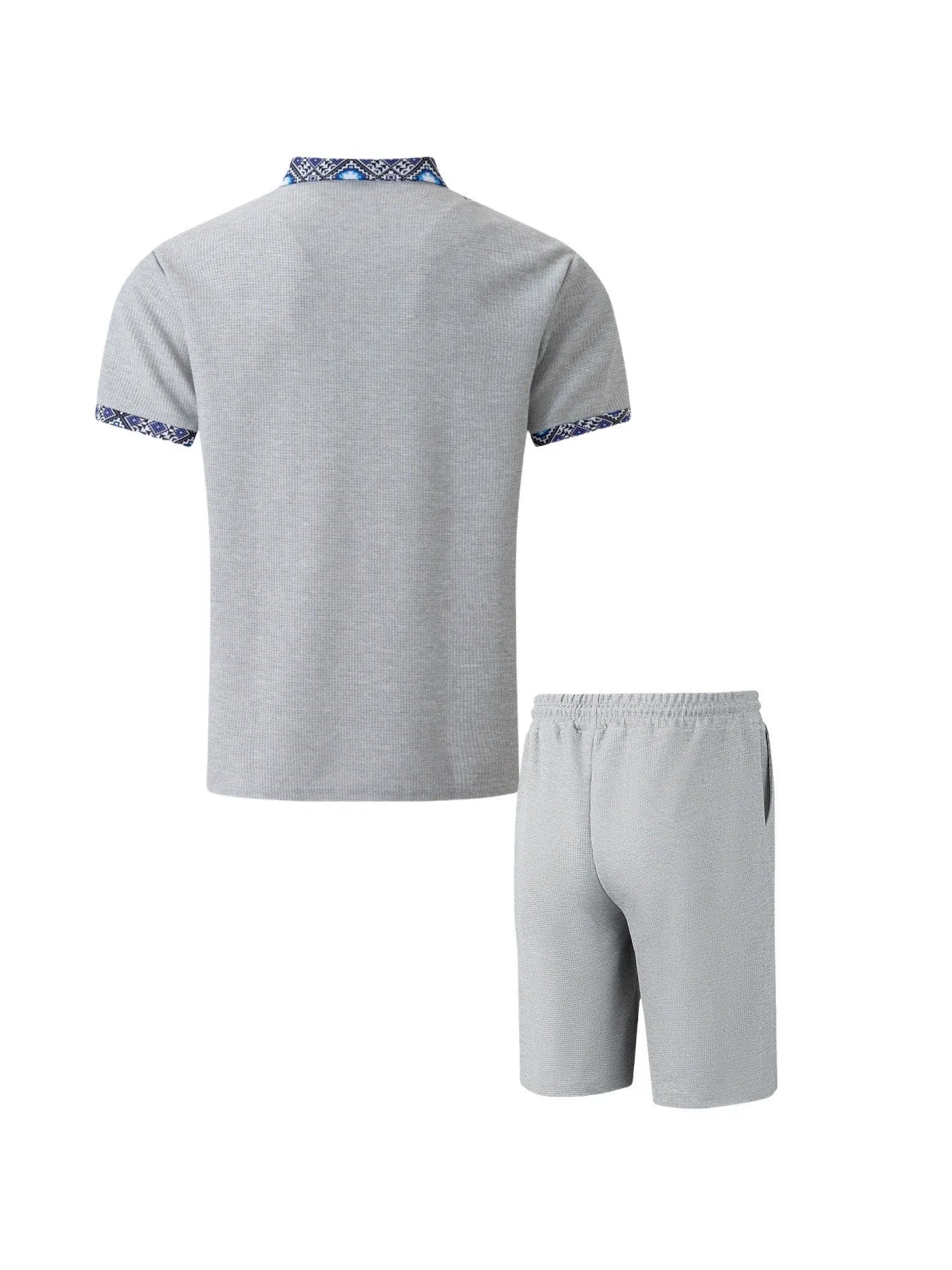 Ensemble homme été – Polo zippé & short casual chic