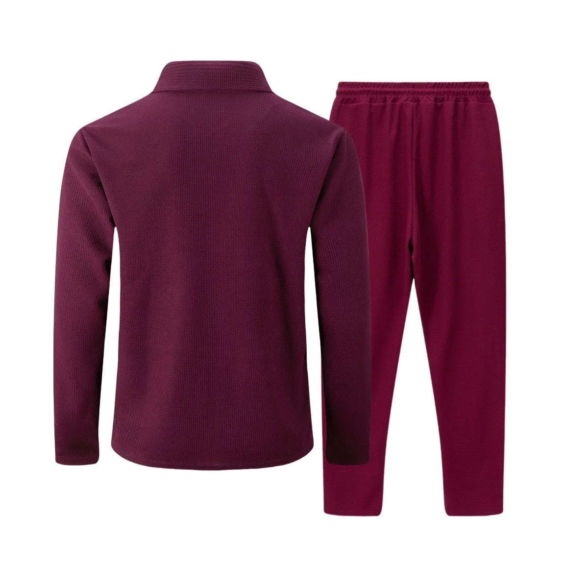 Ensemble homme automne/hiver – Veste zippée et pantalon assorti