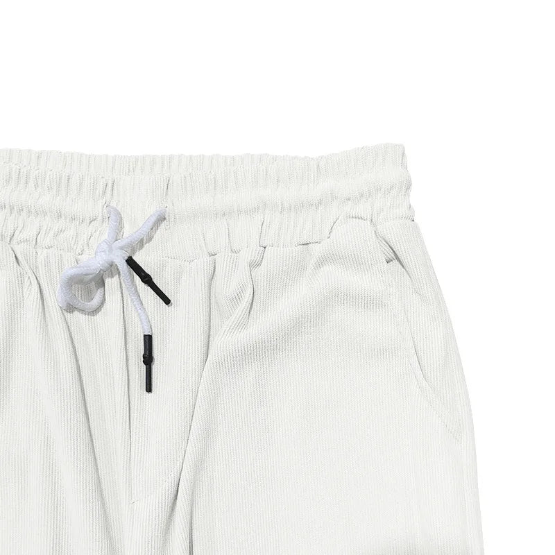 Ensemble homme 2 pièces – Polo col zippé & pantalon droit élégant