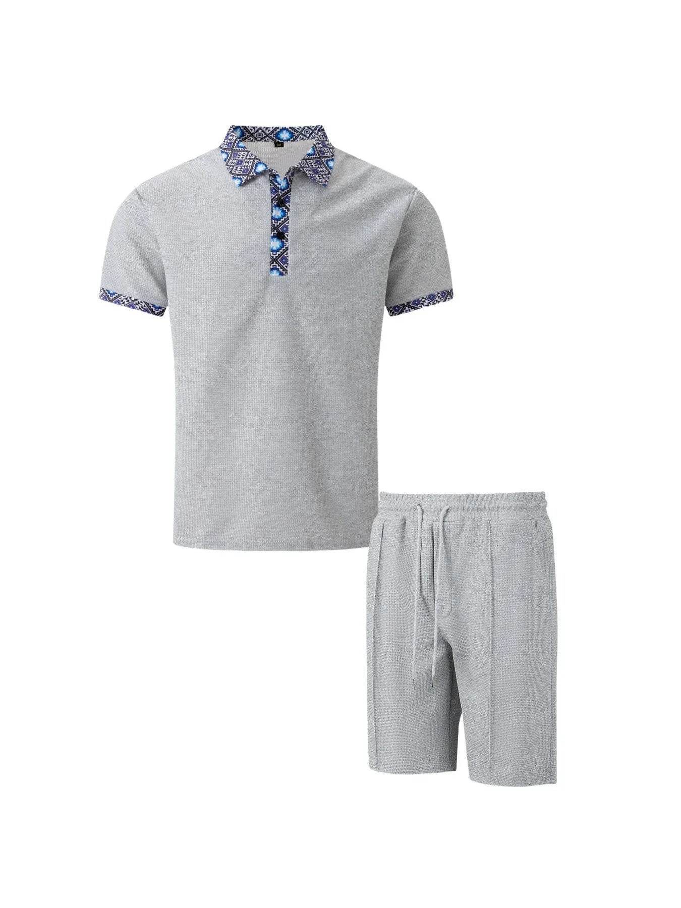 Ensemble homme été – Polo zippé & short casual chic