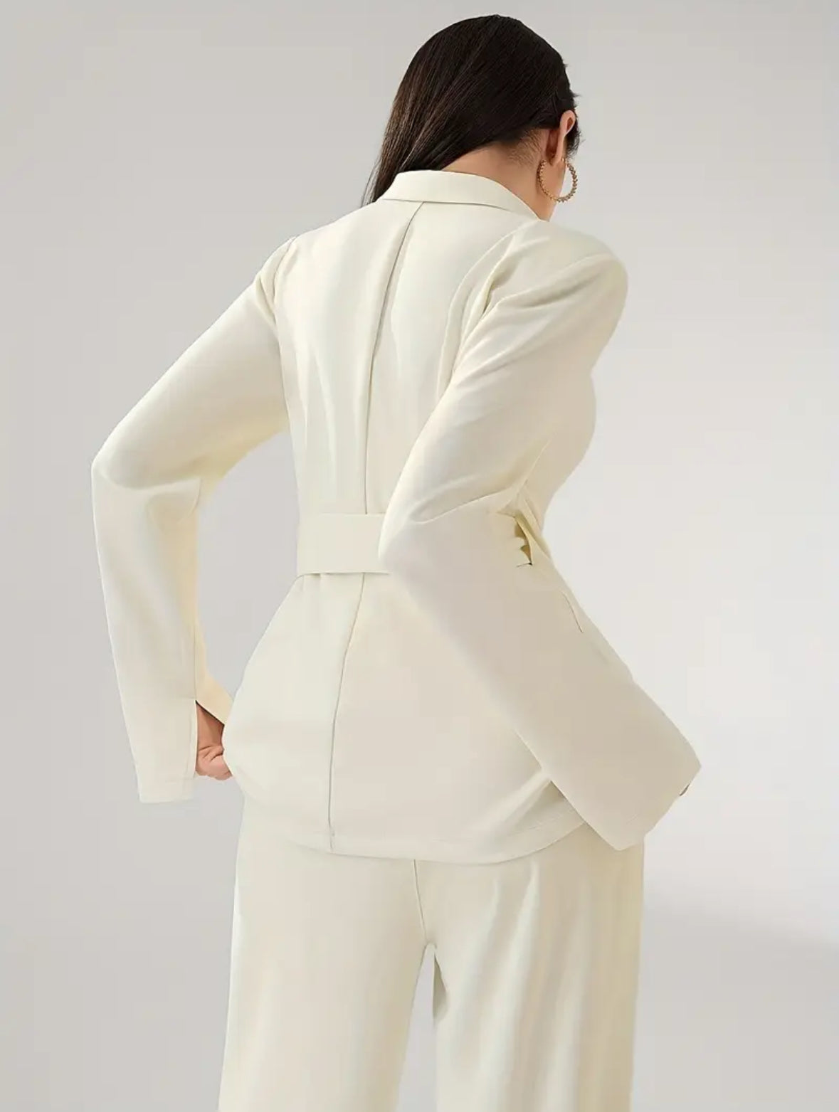 Blazer femme élégant asymétrique