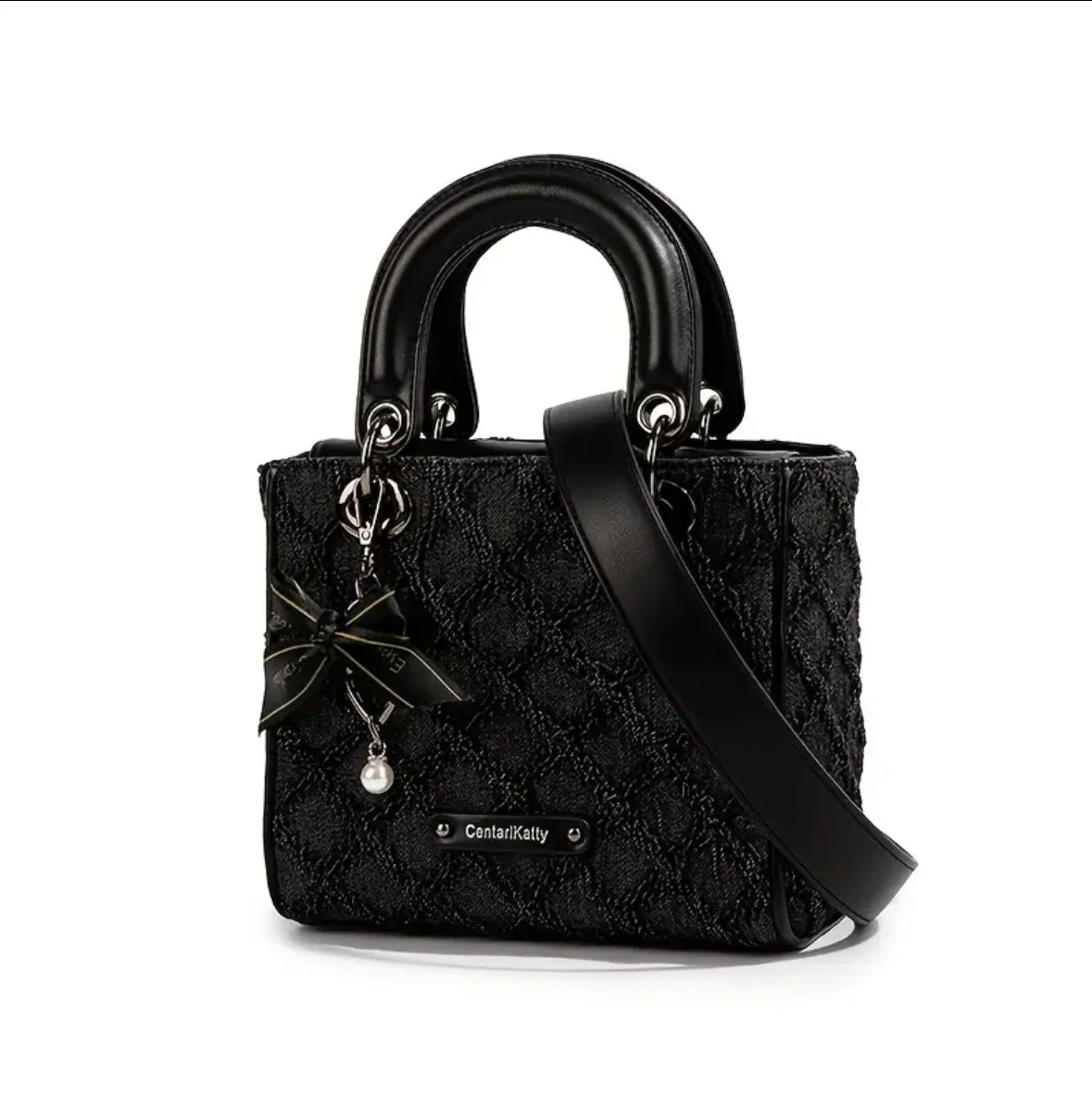 Sac à main tendance avec bandoulière – Motif élégant