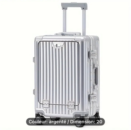 Valise cabine 20’’ – Aluminium renforcé avec port USB