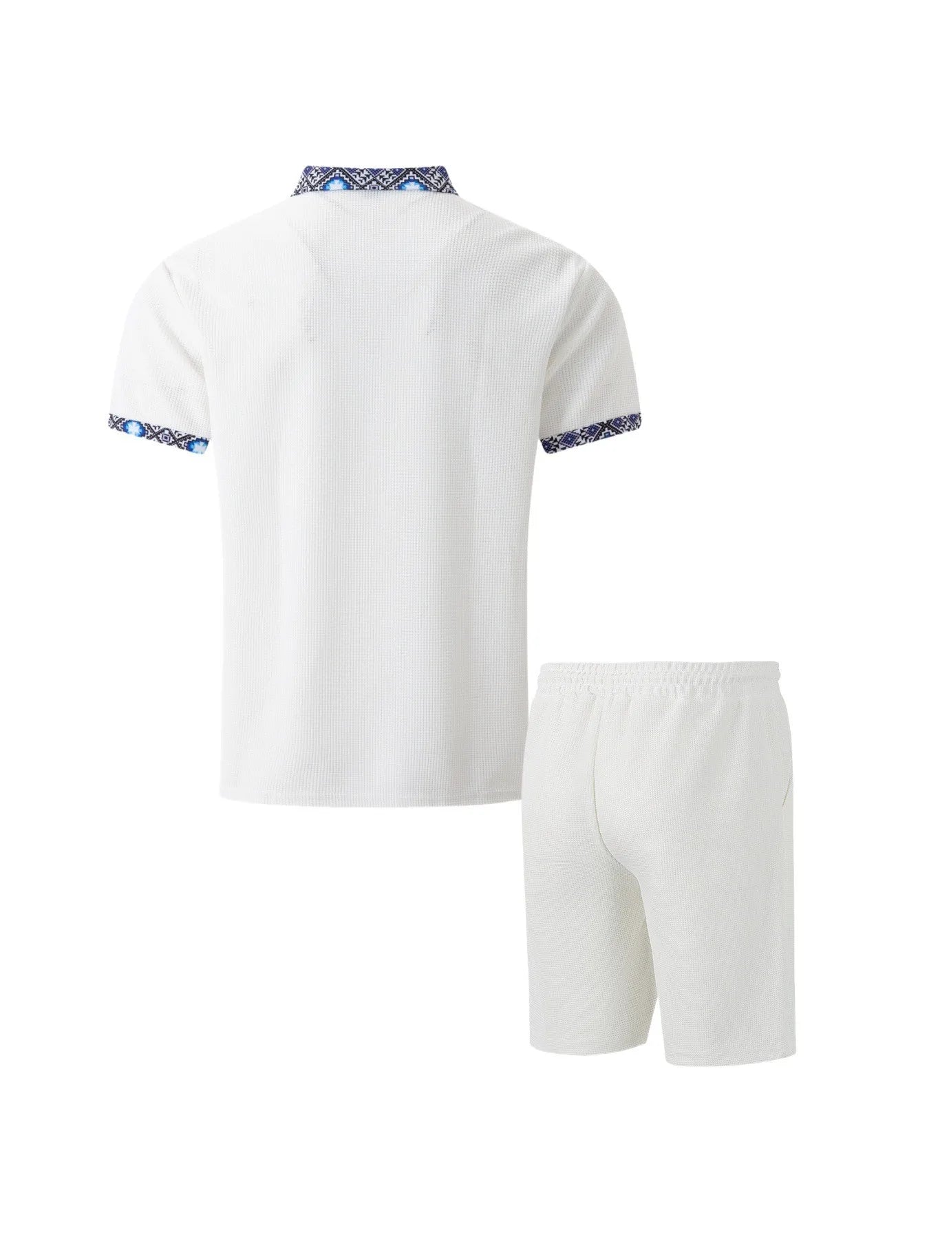 Ensemble homme été – Polo zippé & short casual chic