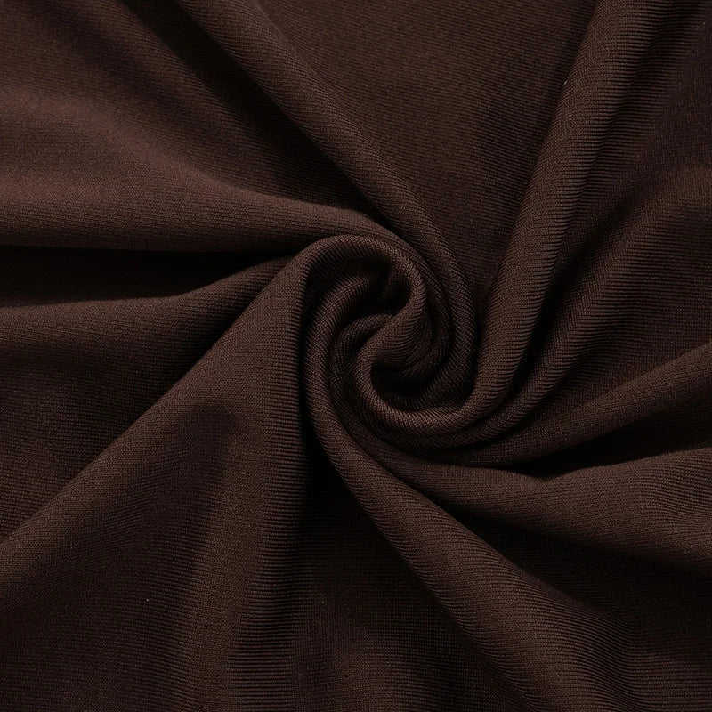 Robe longue sexy en dentelle – Épaule dénudée & dos nu élégant