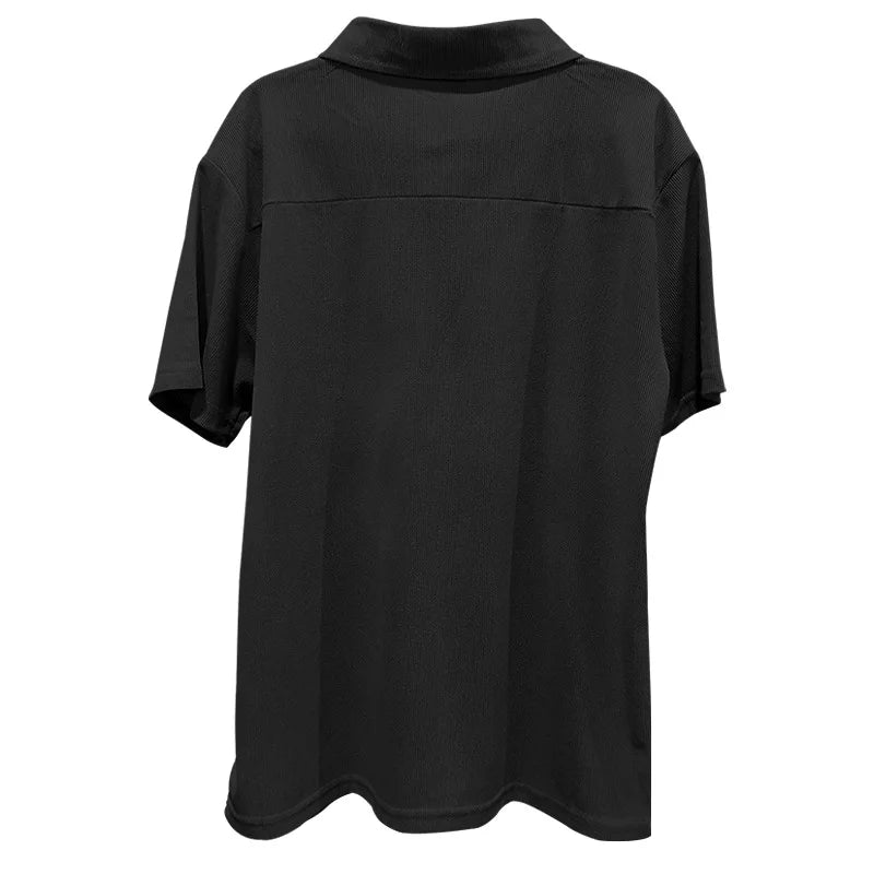 Ensemble homme 2 pièces – Polo col zippé & pantalon droit élégant