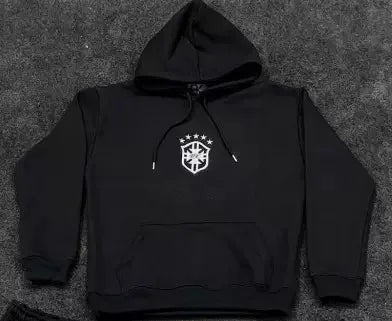 Ensemble hoodie + pantalon unisexe – Style gothique streetwear imprimé