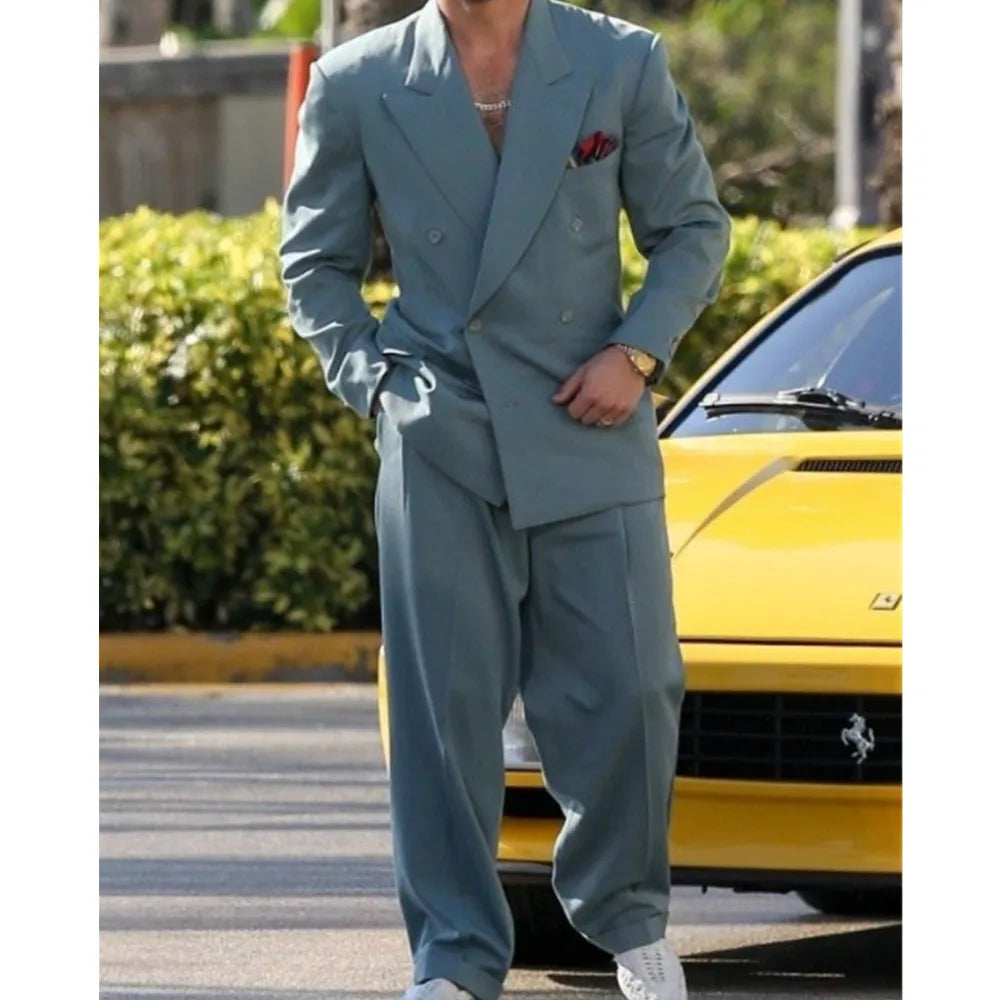Costume homme 2 pièces – Élégance moderne pour mariage & soirées