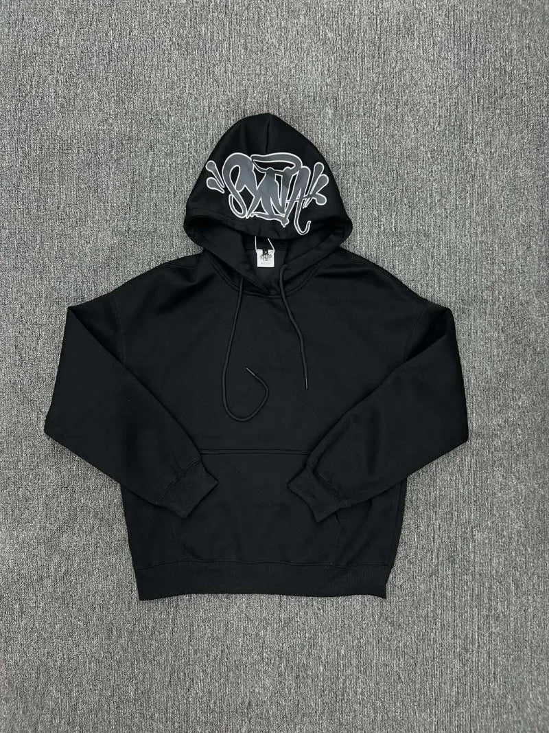 Ensemble hoodie oversize + pantalon large – Streetwear Harajuku Y2K