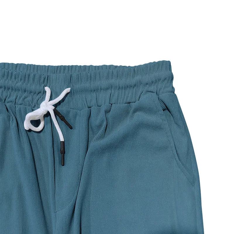 Ensemble homme 2 pièces – Polo col zippé & pantalon droit élégant