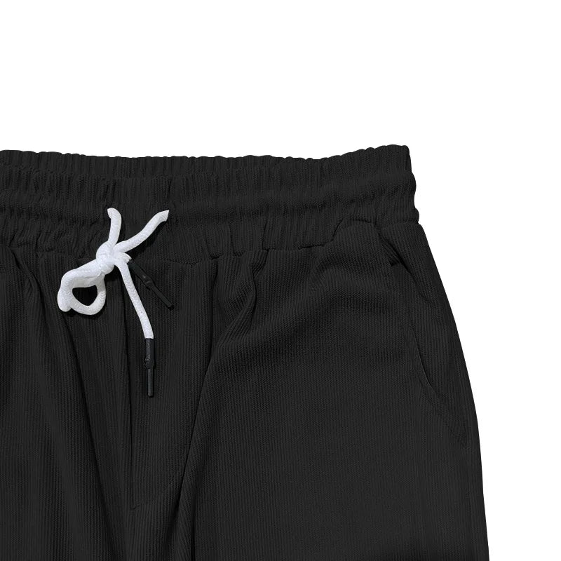 Ensemble homme 2 pièces – Polo col zippé & pantalon droit élégant