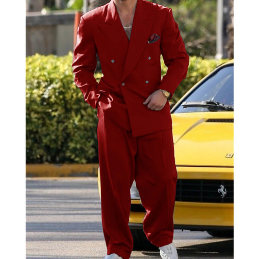 Costume homme 2 pièces – Élégance moderne pour mariage & soirées
