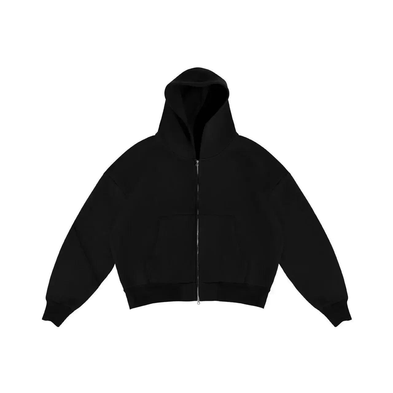 Ensemble homme streetwear hoodie zippé + pantalon – Style oversize