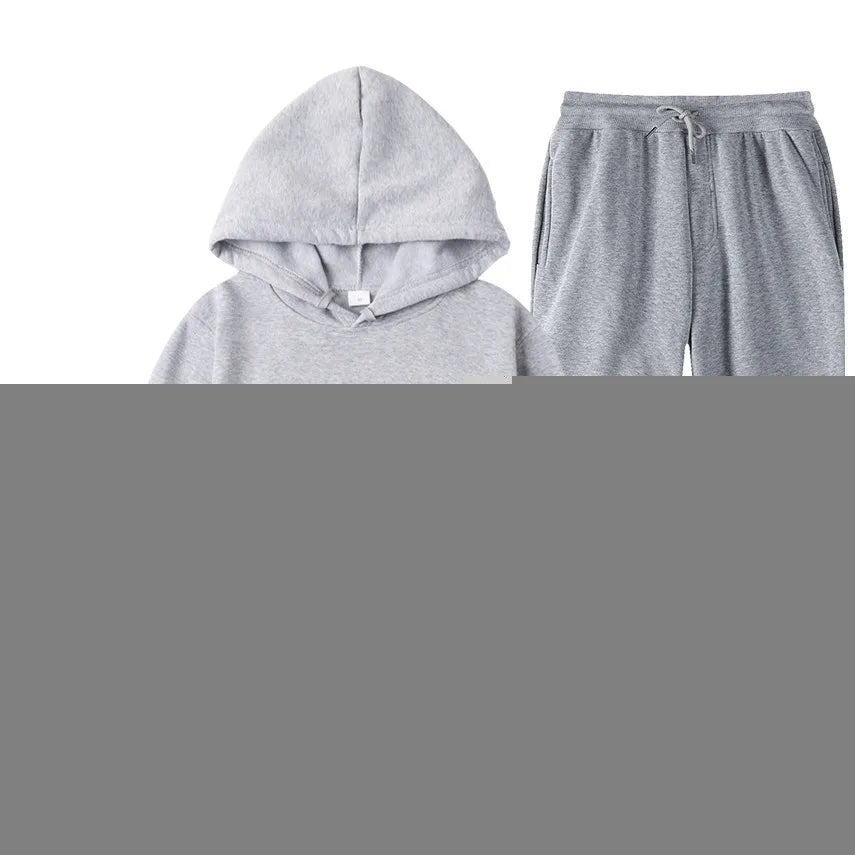 Ensemble jogging unisexe – Hoodie + pantalon casual (plusieurs couleurs)