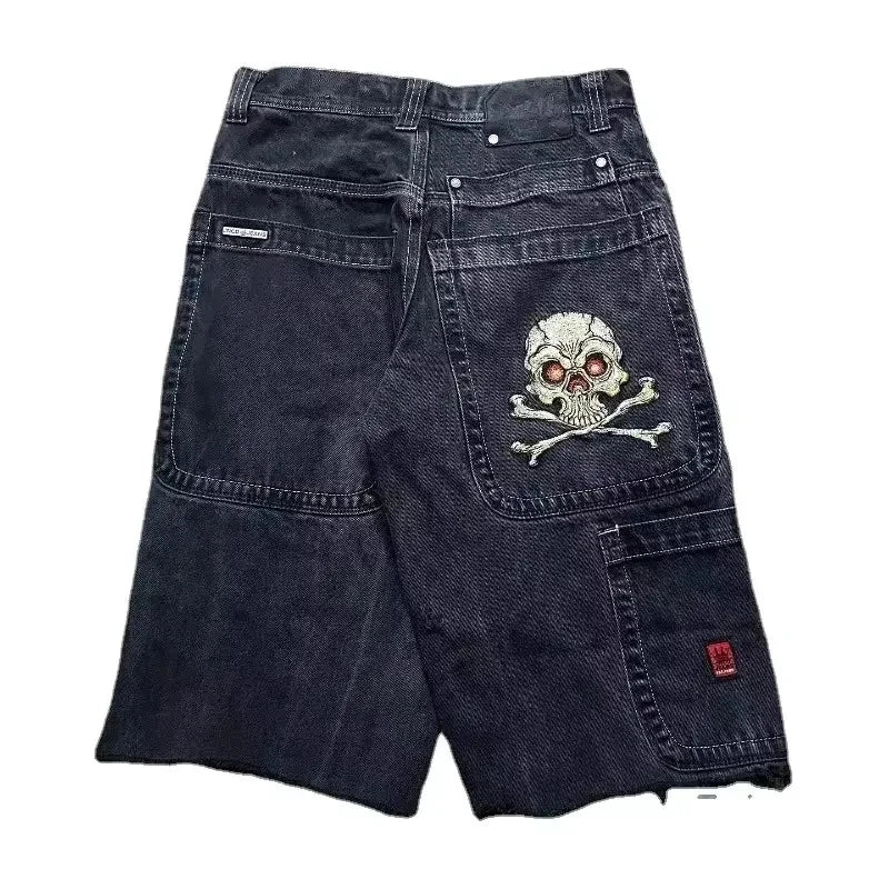 Short en jeans Y2K Hip-Hop – Streetwear unisexe