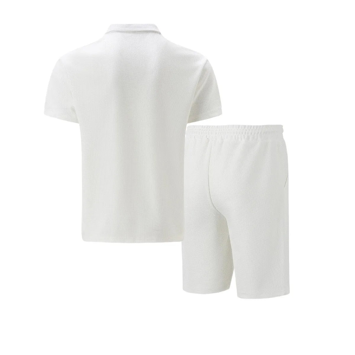 Ensemble homme été – Polo zippé & short casual chic