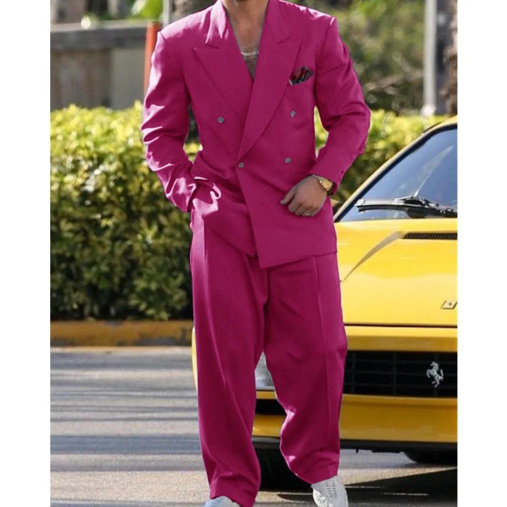 Costume homme 2 pièces – Élégance moderne pour mariage & soirées
