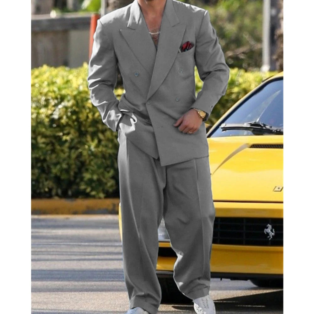 Costume homme 2 pièces – Élégance moderne pour mariage & soirées