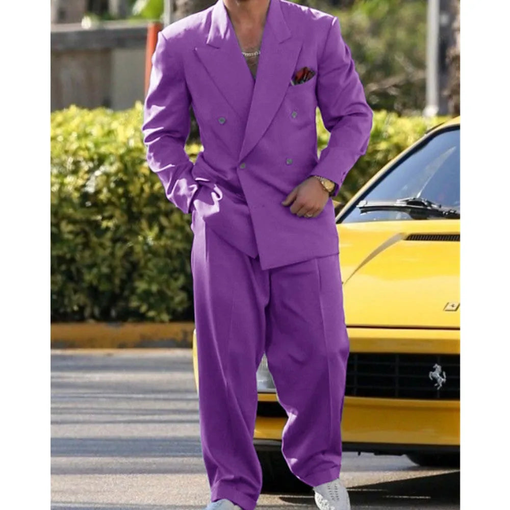 Costume homme 2 pièces – Élégance moderne pour mariage & soirées