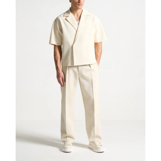 Costume homme 2 pièces à col discret – Élégance moderne pour mariage & soirées