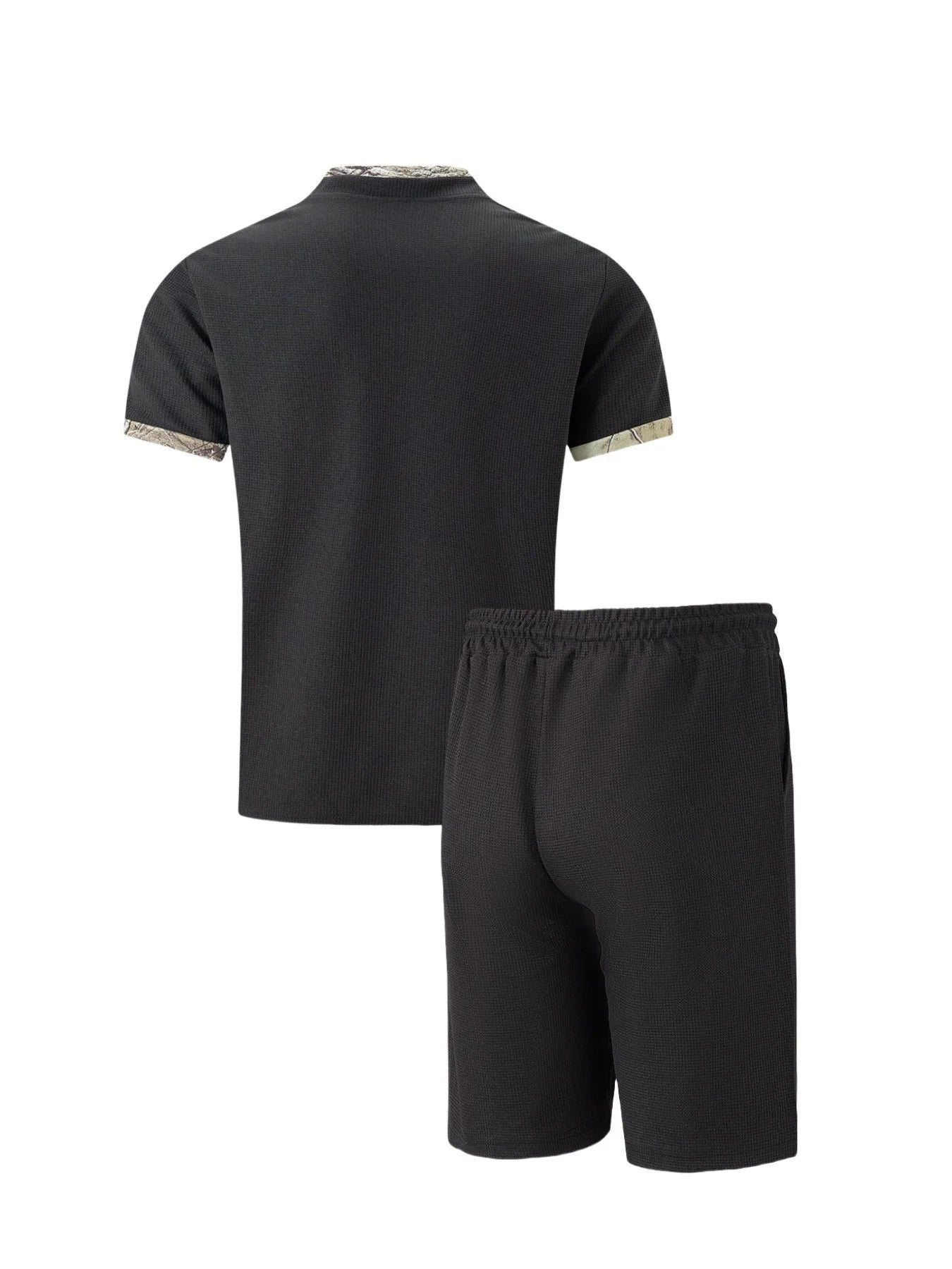 Ensemble homme été – Polo zippé & short casual chic
