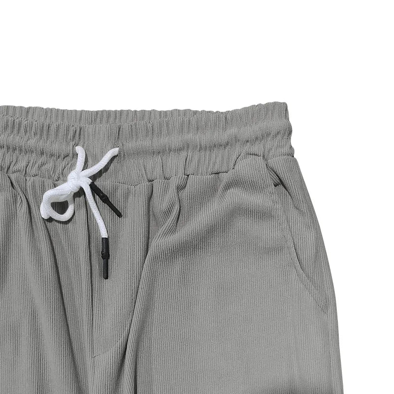 Ensemble homme 2 pièces – Polo col zippé & pantalon droit élégant
