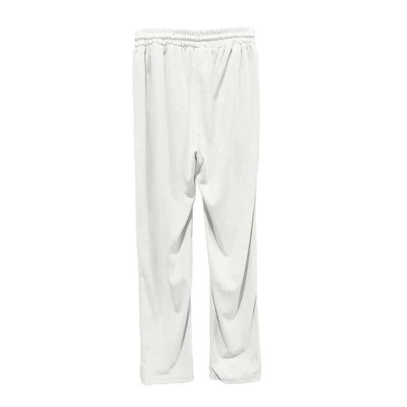 Ensemble homme 2 pièces – Polo col zippé & pantalon droit élégant