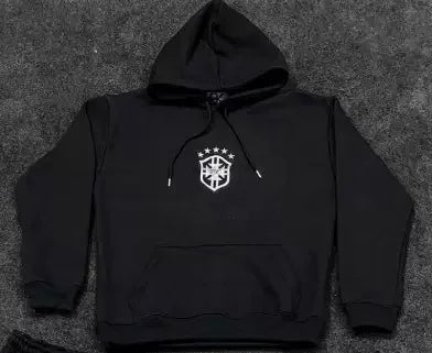 Ensemble hoodie + pantalon unisexe – Style gothique streetwear imprimé
