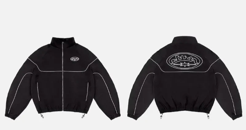 Survêtement oversize Y2K – Streetwear rock unisexe (2 pièces)